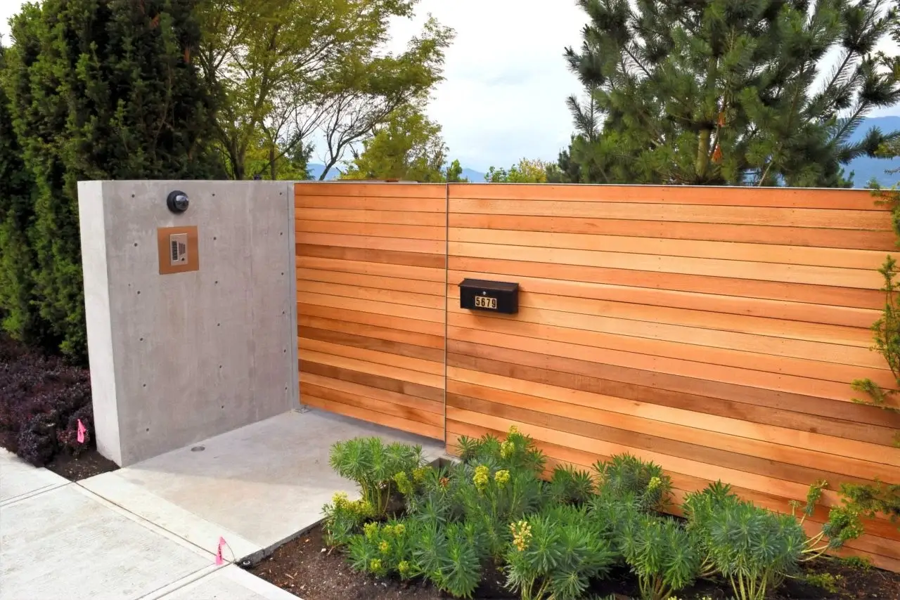 Custom Aluminum Sliding Commercial Gates