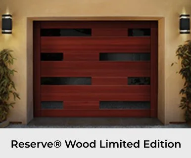 Reserve® Wood Modern Home Garage Door