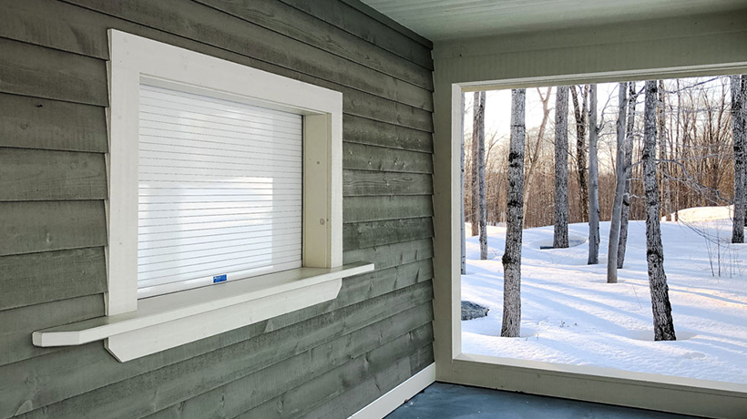 ASH100 Rolling Aluminum Slimline Shutter - Image 2
