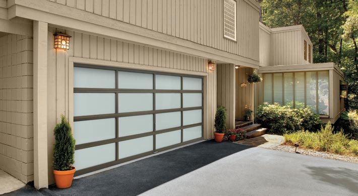 Vista Aluminum Residential Garage Door Installation