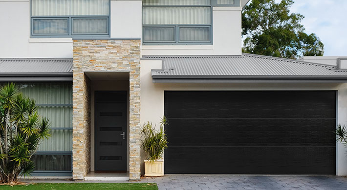 MODERN STEEL™ Collection Residential Luxury Garage Doors Installation