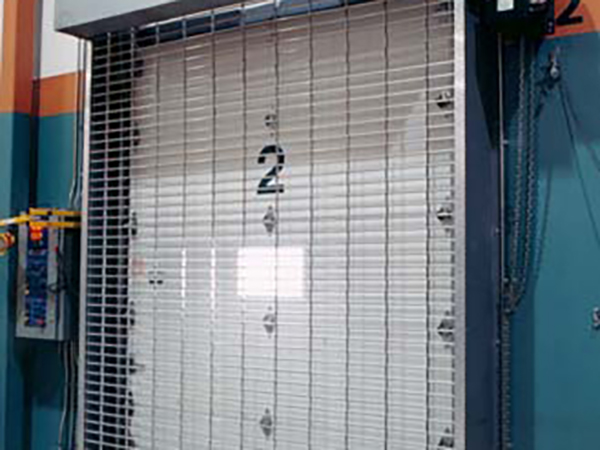 Commercial Rolling Counter Shutters Installation