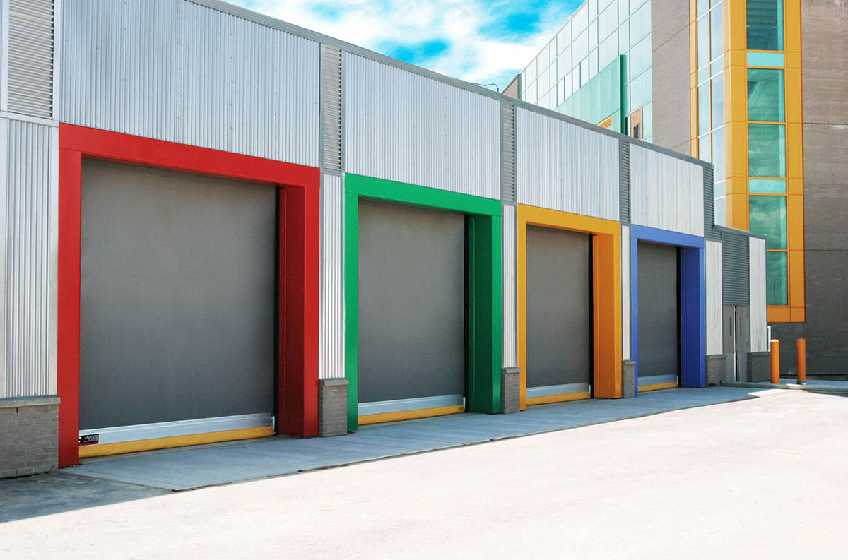 Commercial Rolling Counter Shutters Installation