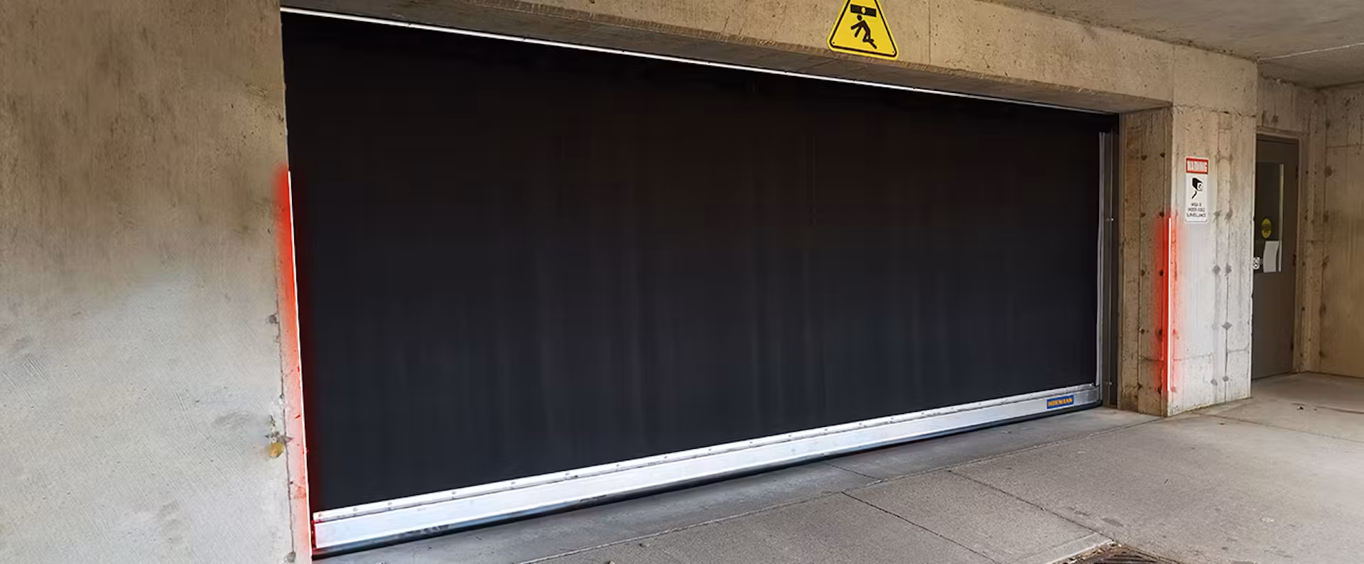 Commercial Rolling Counter Shutters Installation