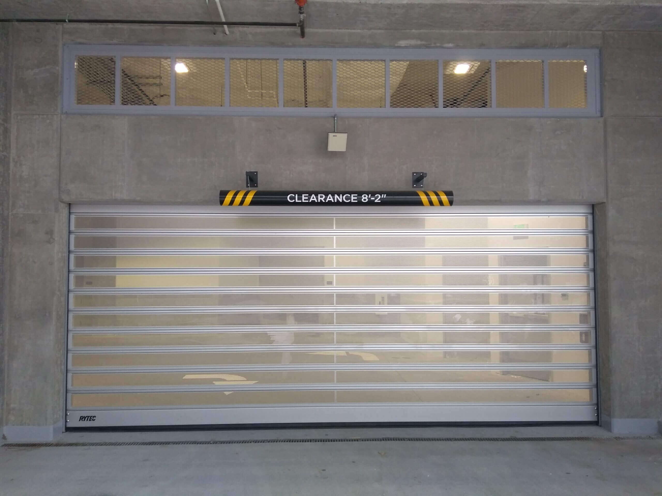 Rytec Spiral® VT (Ventilated) Commercial Door Installation