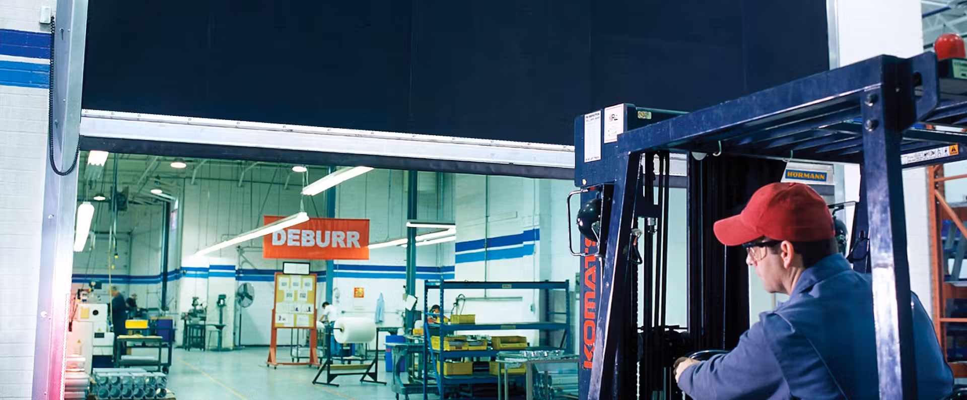 HD-SD 3050 Industrial Garage Door Indoor image