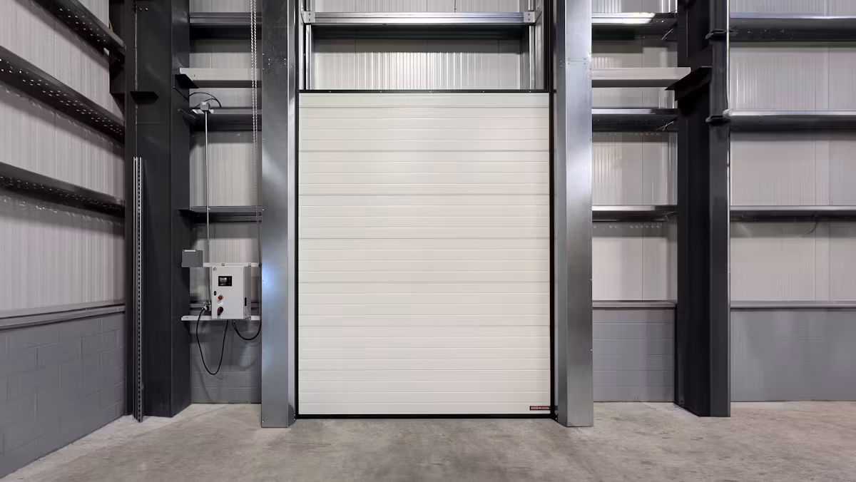 Iso Speed Cold Commercial Industrial Garage door